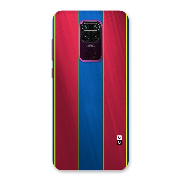 Premium Vertical Stripes Back Case for Redmi Note 9