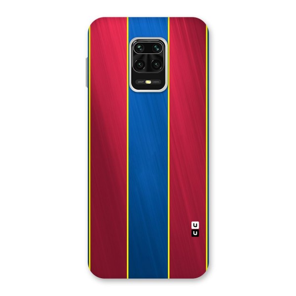 Premium Vertical Stripes Back Case for Redmi Note 9 Pro