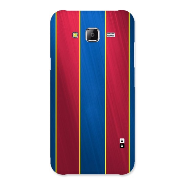 Premium Vertical Stripes Back Case for Samsung Galaxy J5