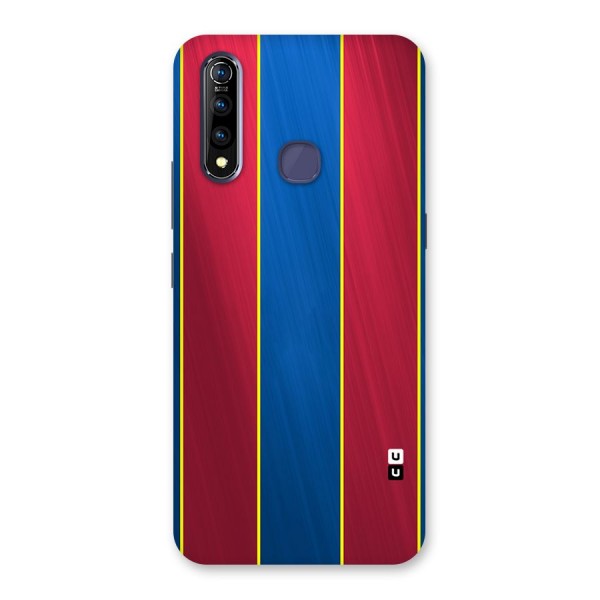 Premium Vertical Stripes Back Case for Vivo Z1 Pro