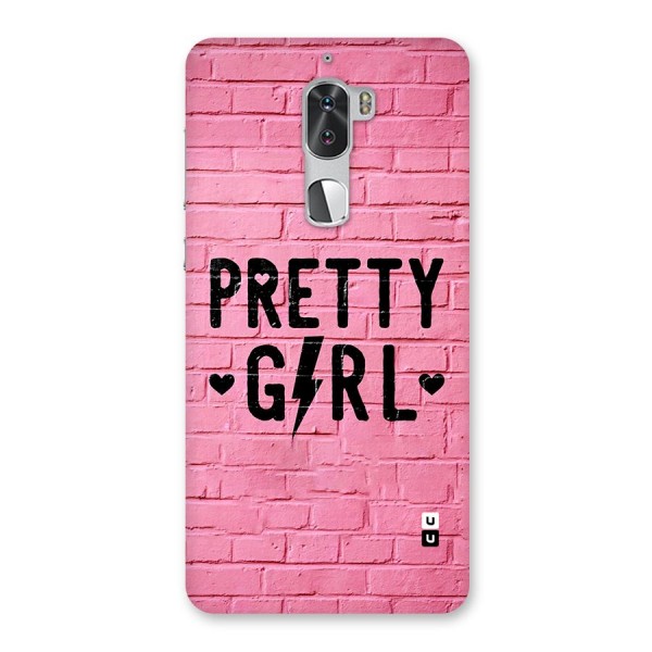 Pretty Girl Wall Back Case for Coolpad Cool 1