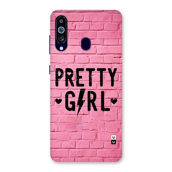 Pretty Girl Wall Back Case for Galaxy A60