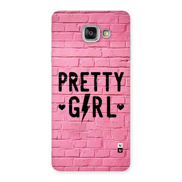 Pretty Girl Wall Back Case for Galaxy A7 (2016)