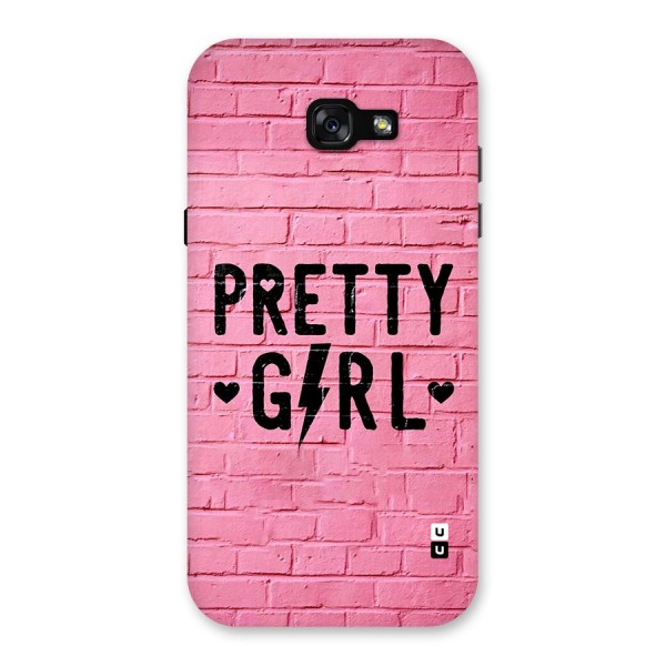 Pretty Girl Wall Back Case for Galaxy A7 (2017)