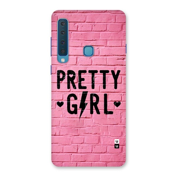 Pretty Girl Wall Back Case for Galaxy A9 (2018)