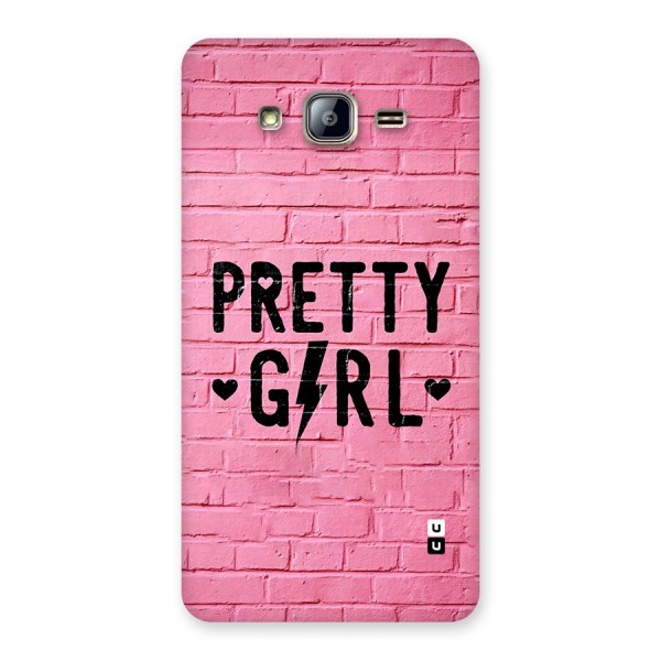 Pretty Girl Wall Back Case for Galaxy On5