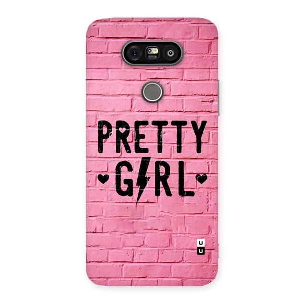 Pretty Girl Wall Back Case for LG G5