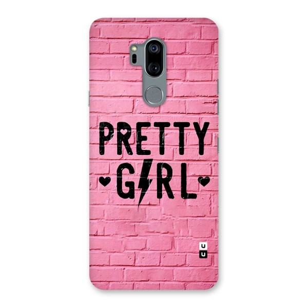 Pretty Girl Wall Back Case for LG G7