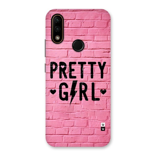 Pretty Girl Wall Back Case for Lenovo A6 Note