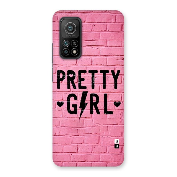 Pretty Girl Wall Back Case for Mi 10T Pro 5G