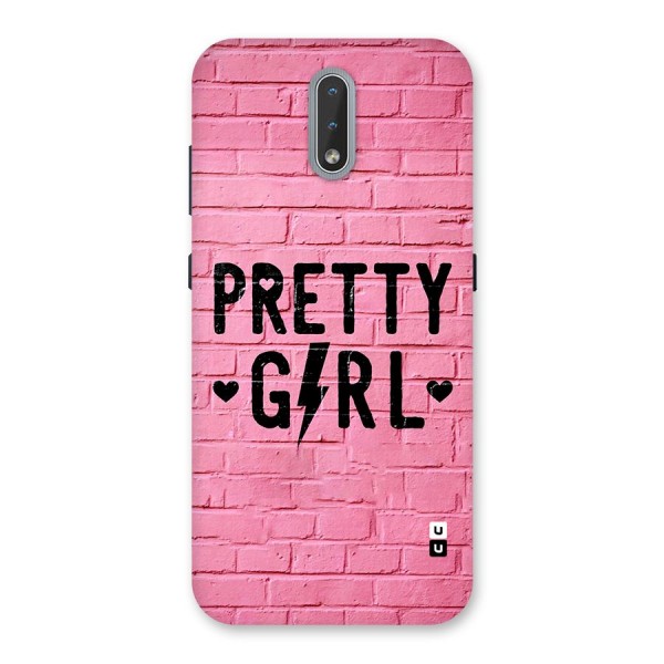 Pretty Girl Wall Back Case for Nokia 2.3