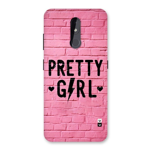 Pretty Girl Wall Back Case for Nokia 3.2