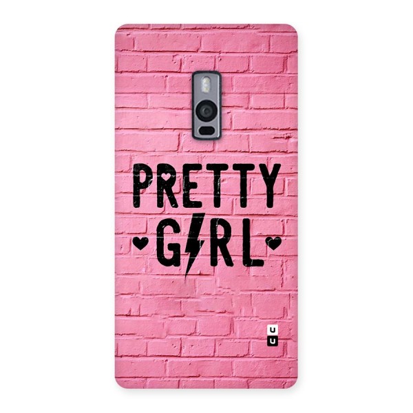 Pretty Girl Wall Back Case for OnePlus 2
