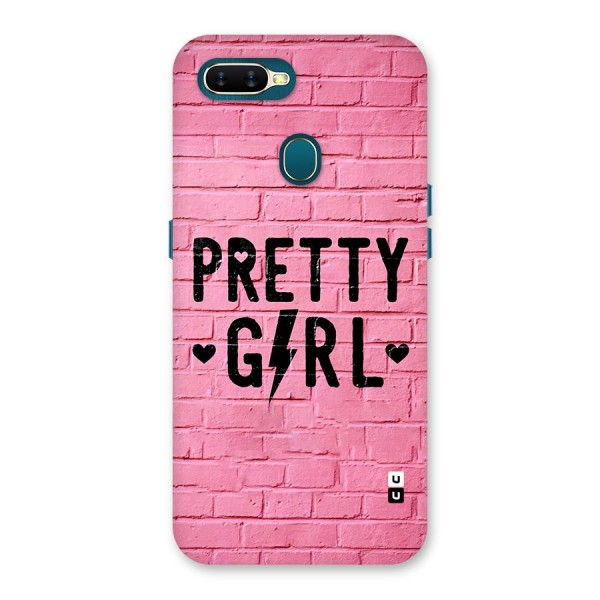 Pretty Girl Wall Back Case for Oppo A12