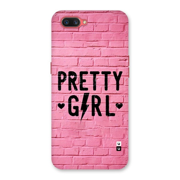 Pretty Girl Wall Back Case for Oppo A3s