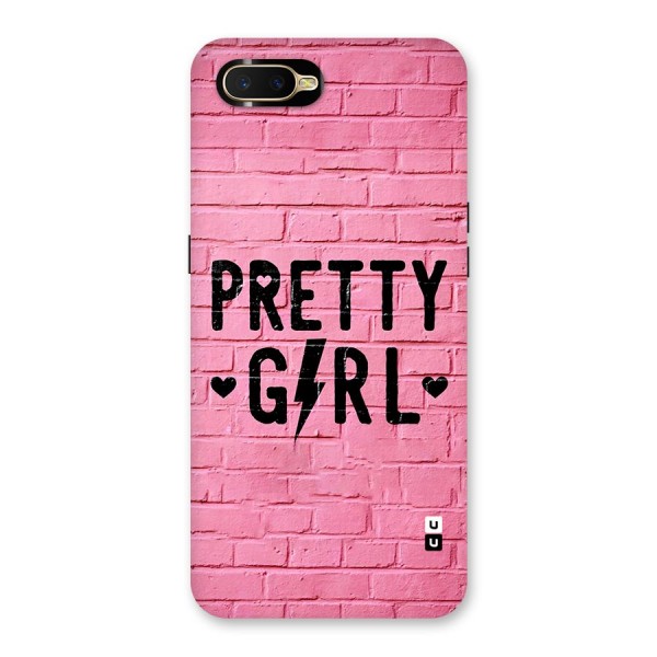 Pretty Girl Wall Back Case for Oppo K1