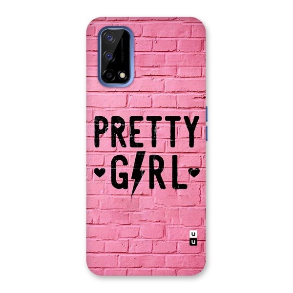 Pretty Girl Wall Back Case for Realme Narzo 30 Pro