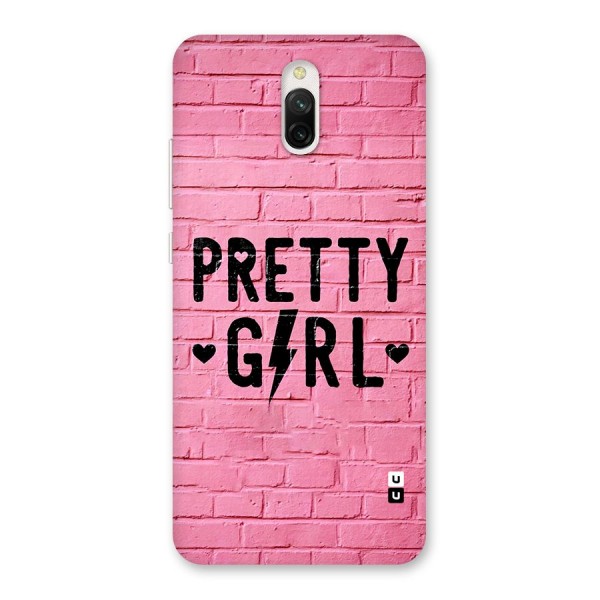 Pretty Girl Wall Back Case for Redmi 8A Dual