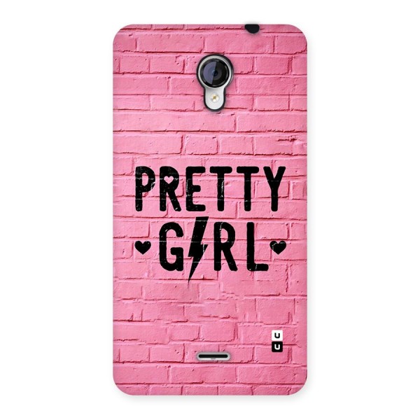 Pretty Girl Wall Back Case for Unite 2 A106