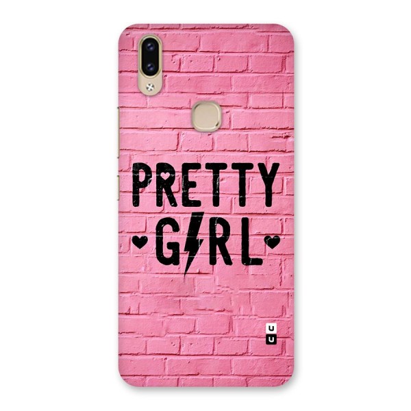 Pretty Girl Wall Back Case for Vivo V9