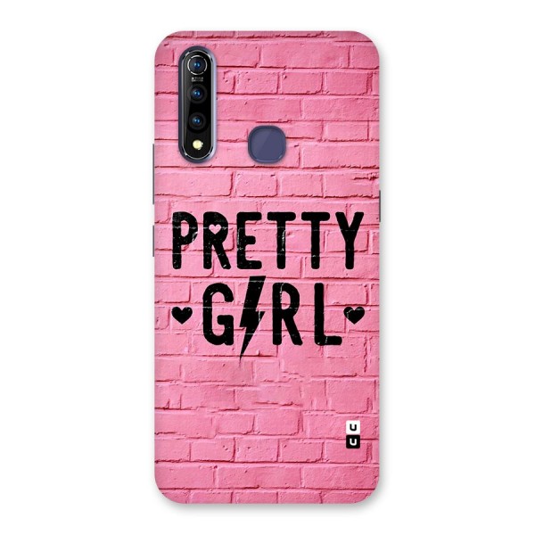 Pretty Girl Wall Back Case for Vivo Z1 Pro