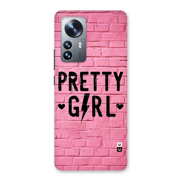 Pretty Girl Wall Back Case for Xiaomi 12 Pro