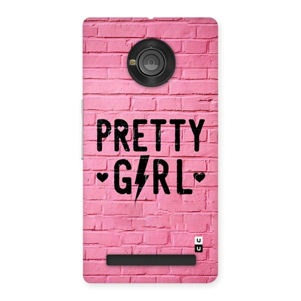 Pretty Girl Wall Back Case for Yuphoria