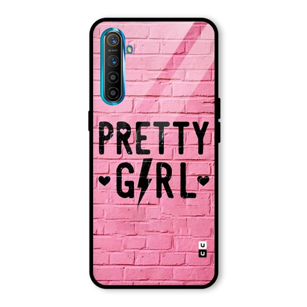 Pretty Girl Wall Glass Back Case for Realme X2