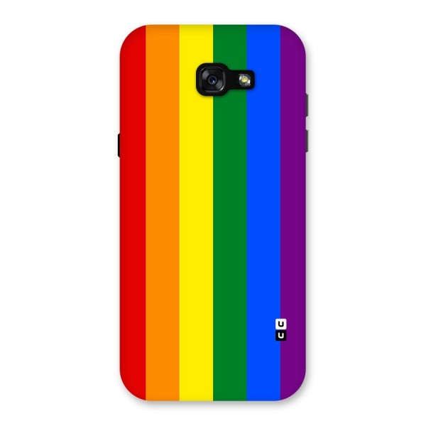 Pride Rainbow Stripes Back Case for Galaxy A7 (2017)