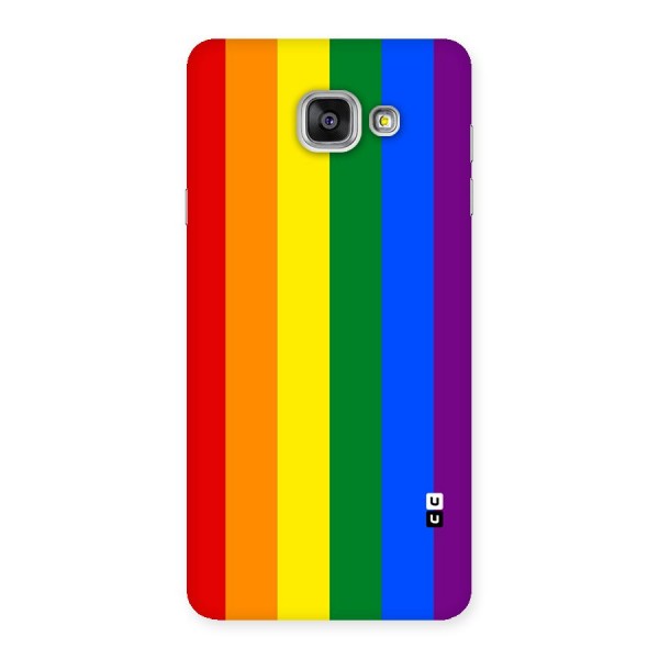 Pride Rainbow Stripes Back Case for Galaxy A7 2016