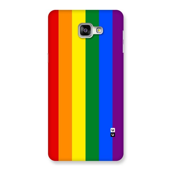 Pride Rainbow Stripes Back Case for Galaxy A9