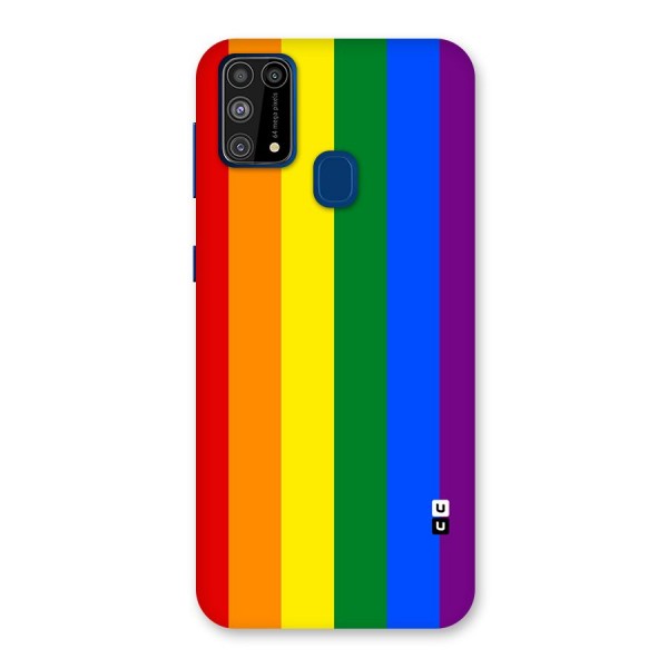 Pride Rainbow Stripes Back Case for Galaxy F41