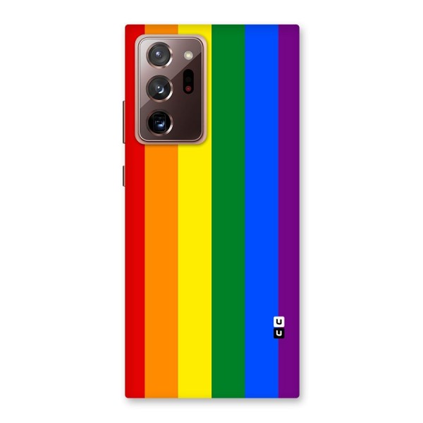 Pride Rainbow Stripes Back Case for Galaxy Note 20 Ultra