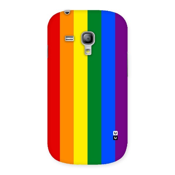 Pride Rainbow Stripes Back Case for Galaxy S3 Mini