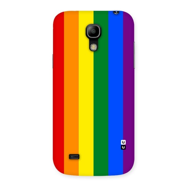 Pride Rainbow Stripes Back Case for Galaxy S4 Mini