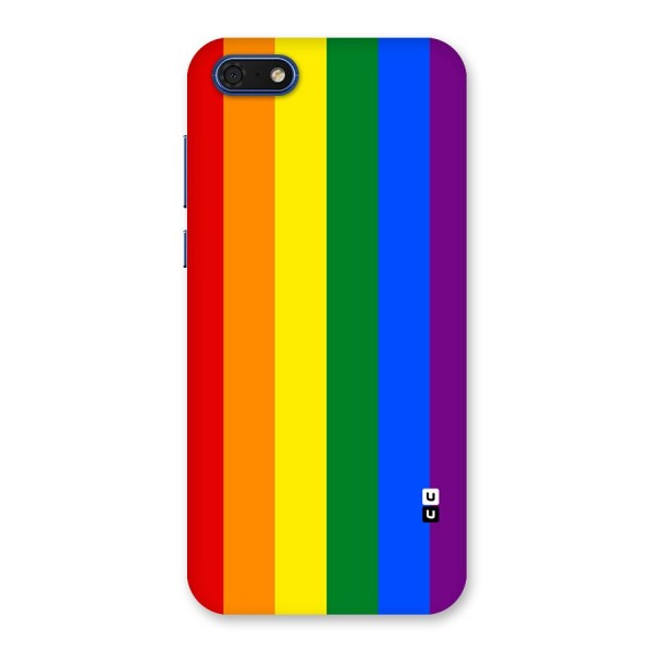 Pride Rainbow Stripes Back Case for Honor 7s