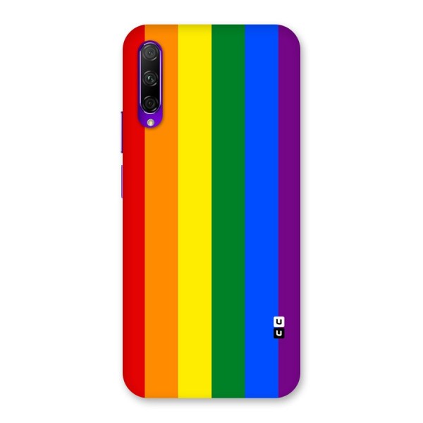 Pride Rainbow Stripes Back Case for Honor 9X Pro