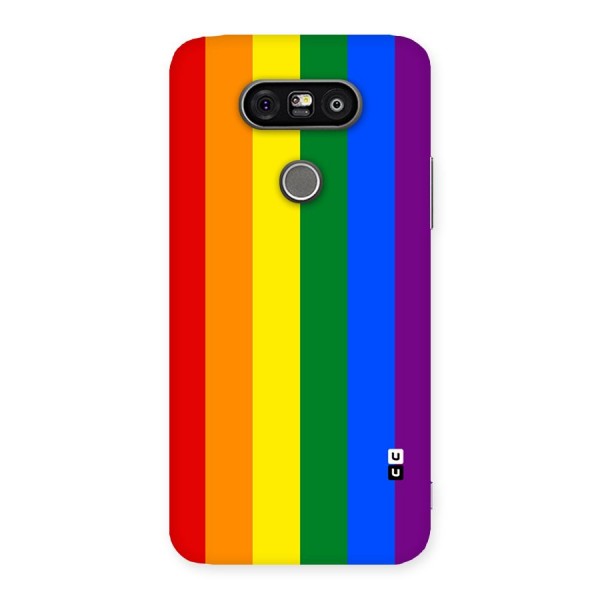 Pride Rainbow Stripes Back Case for LG G5