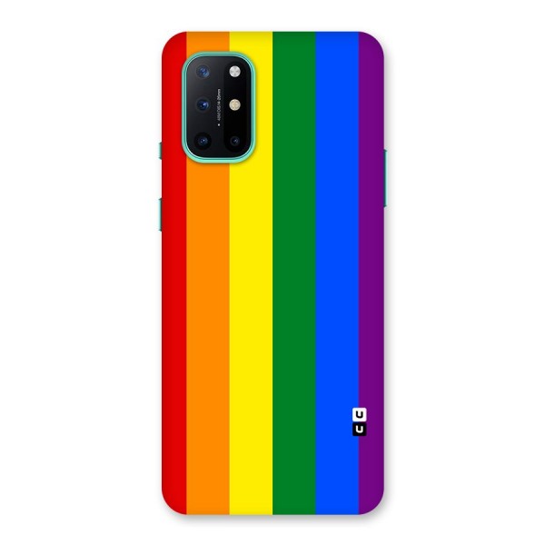 Pride Rainbow Stripes Back Case for OnePlus 8T