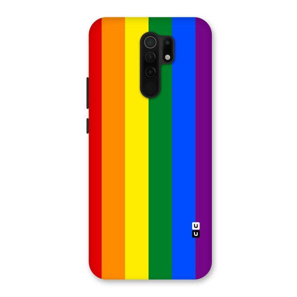 Pride Rainbow Stripes Back Case for Poco M2