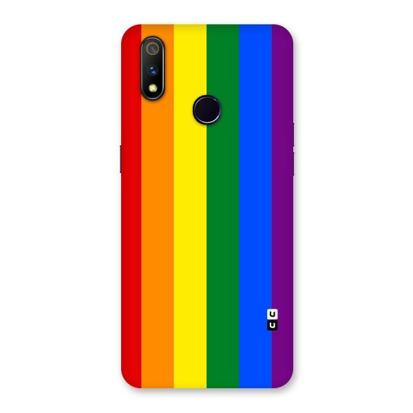 Pride Rainbow Stripes Back Case for Realme 3 Pro