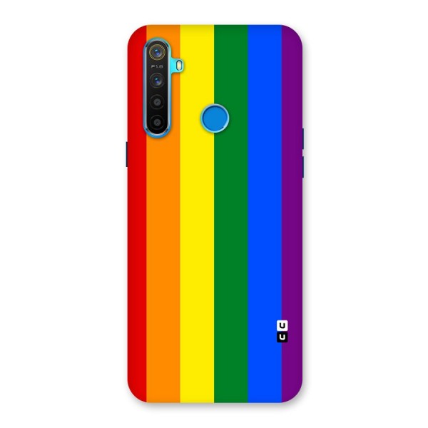 Pride Rainbow Stripes Back Case for Realme 5