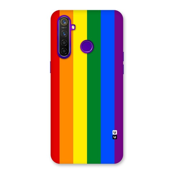 Pride Rainbow Stripes Back Case for Realme 5 Pro