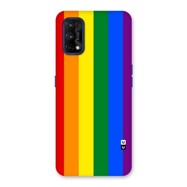 Pride Rainbow Stripes Back Case for Realme 7 Pro