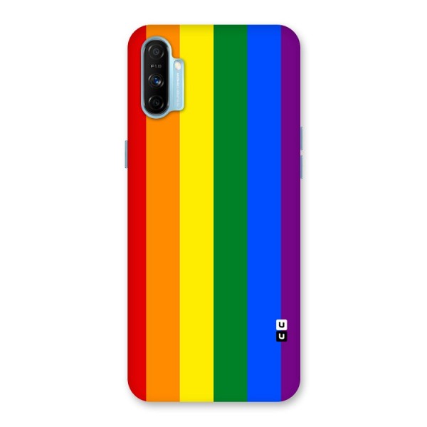 Pride Rainbow Stripes Back Case for Realme Narzo 20A