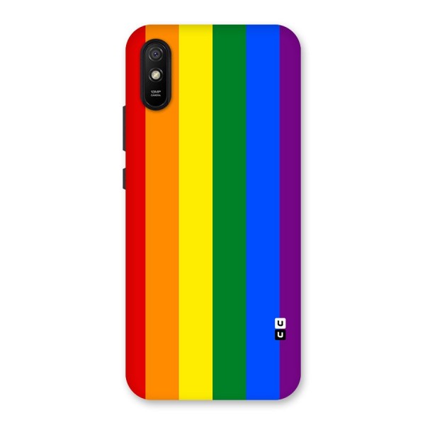 Pride Rainbow Stripes Back Case for Redmi 9A