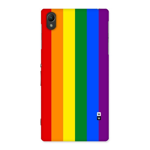 Pride Rainbow Stripes Back Case for Sony Xperia Z1