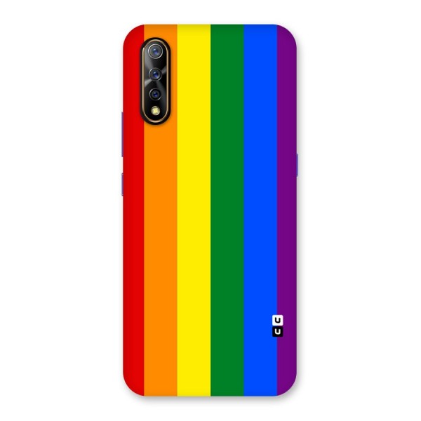 Pride Rainbow Stripes Back Case for Vivo S1