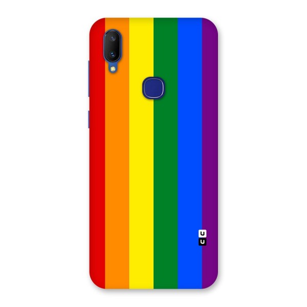 Pride Rainbow Stripes Back Case for Vivo V11