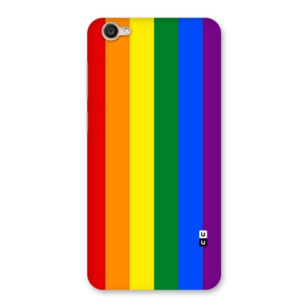 Pride Rainbow Stripes Back Case for Vivo Y55